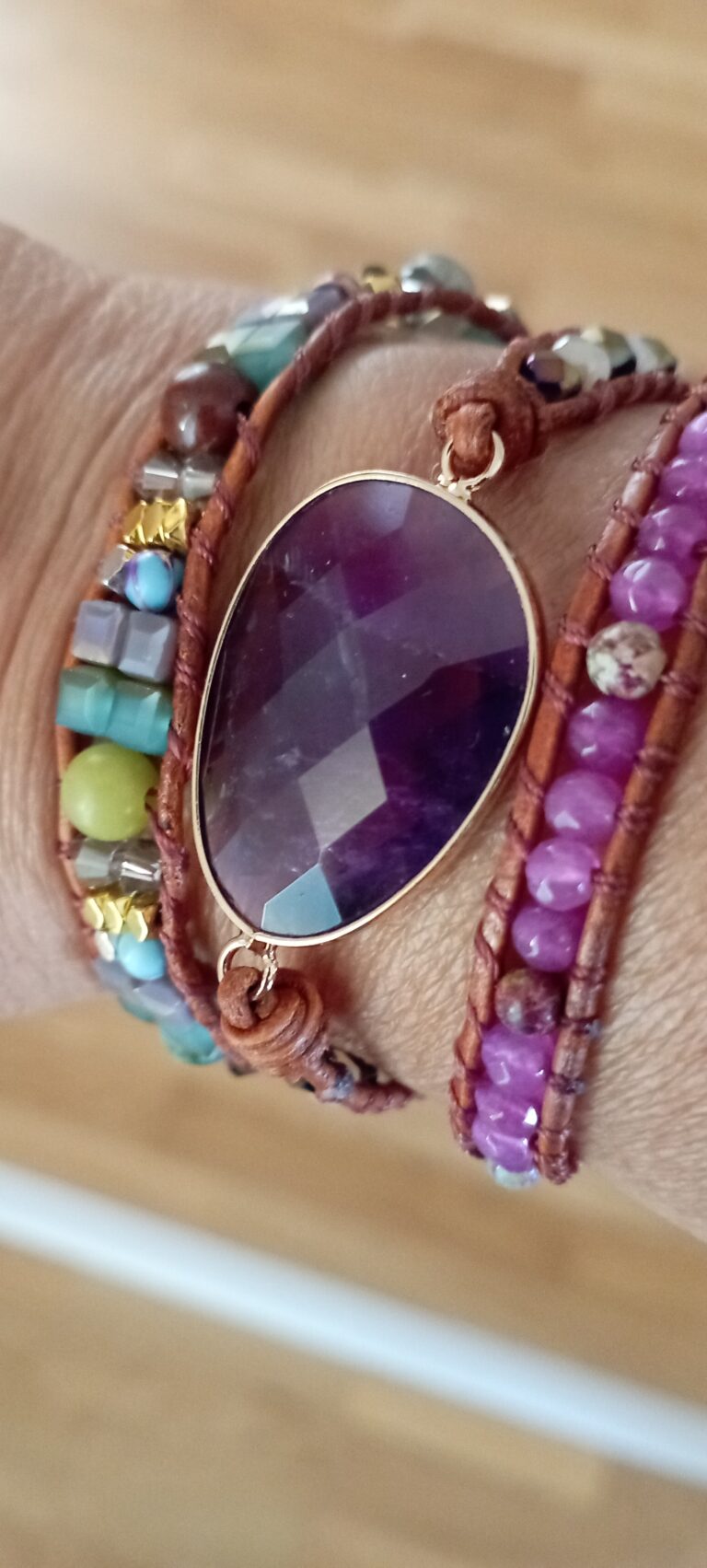 Bransoletka Ametyst - Opiekun photo review