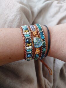 Click to view full screen Bransoletka przyjaźni - Serce opal photo review