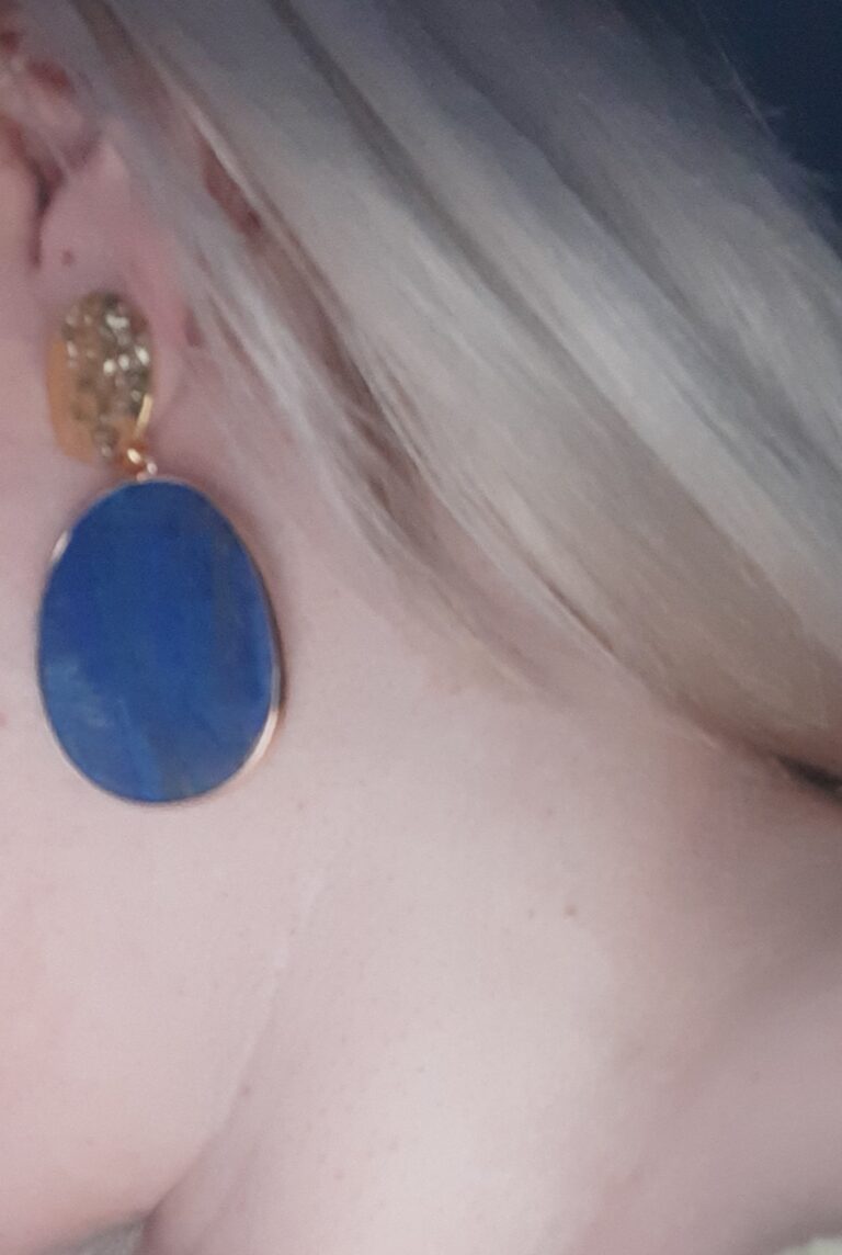 Lapis Lazuli Owal kolczyki photo review