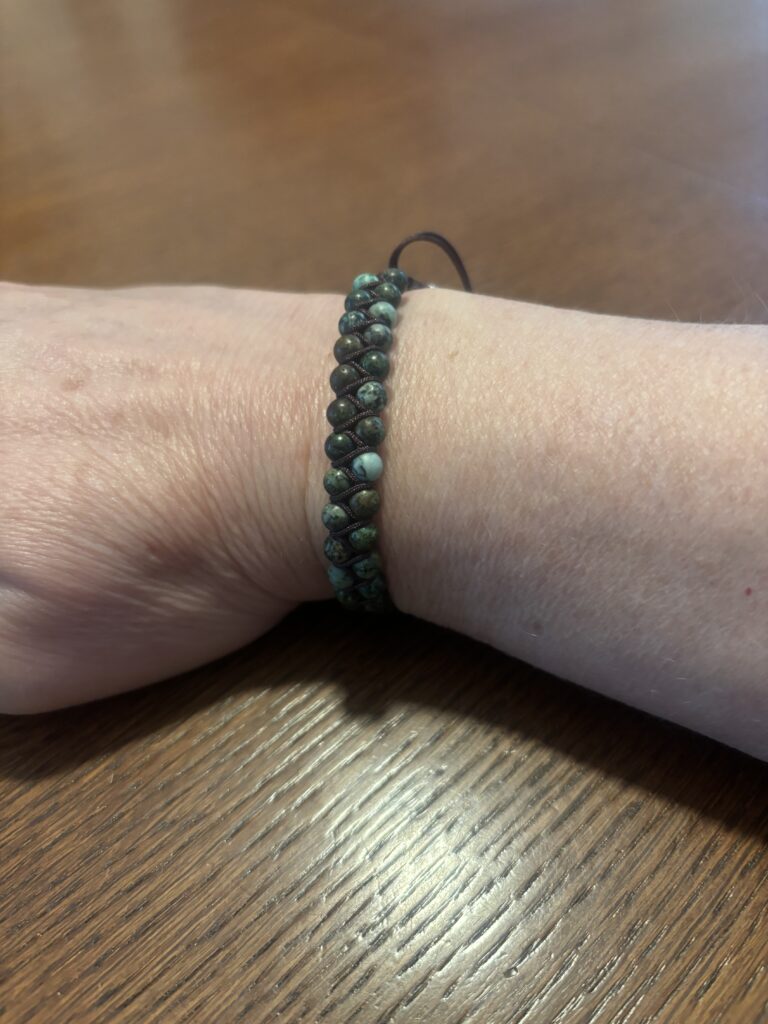 Bransoletka Jaspis afrykański photo review