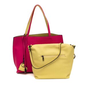 Borsa Bag Purple&Yellow