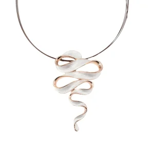 Serpentin White naszyjnik