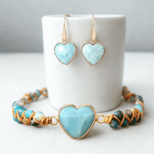 Amazonit Love zestaw