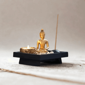 Zen Buddha zestaw świeczników