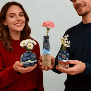 Zestaw 3 wazonów Van Gogh