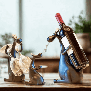 Łoś zestaw uchwytów na wino