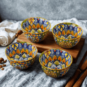 Boho Ceramiczne miski 4 szt.