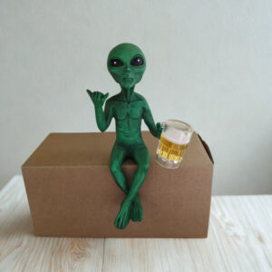 Zabawna dekoracja Alien